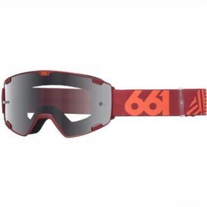 SixSixOne 661 Radia MTB Cycle Bike Goggle Dazzle Red -SMALL NEW
